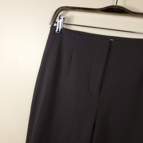Vintage Talbots Brown Stretch Trouser Dress Pants Size 6 - Picture 4 of 9